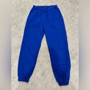 Brandy Melville sweatpants royal blue